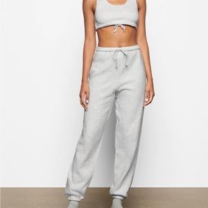 SKIMS Cotton Fleece Jogger NWT